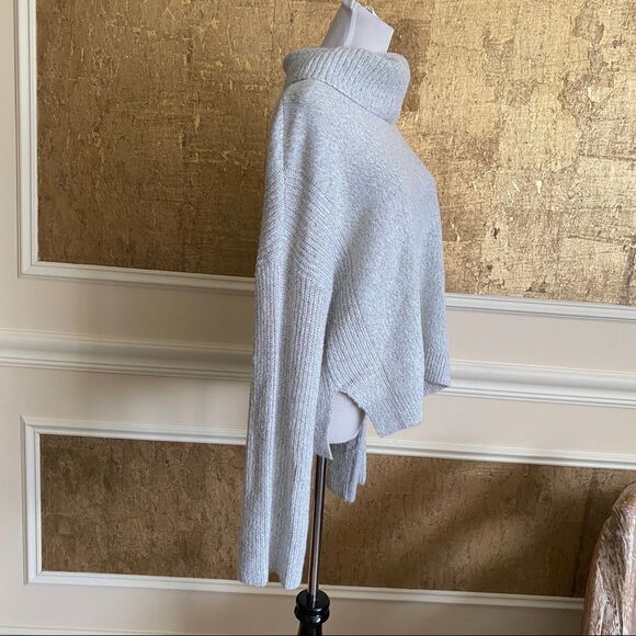 NWT! CALVIN KLEIN JEANS gray turtleneck sweater L - Picture 3 of 6